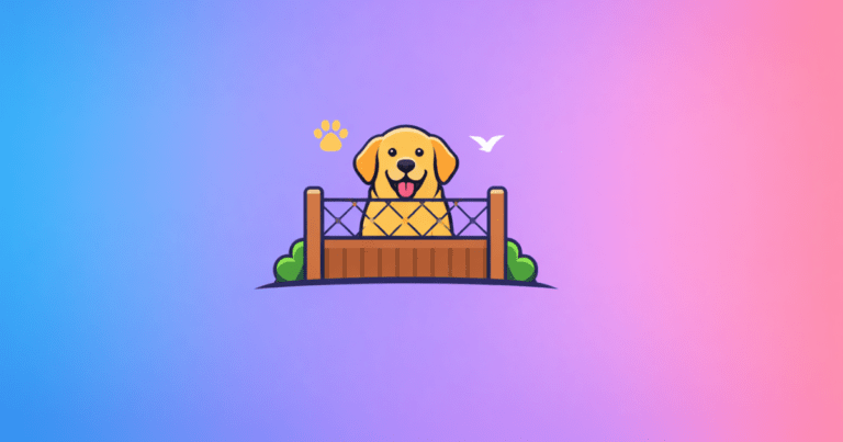 Beanz Golden Retriever Nashville Fence