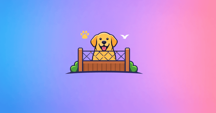 Beanz Golden Retriever Nashville Fence