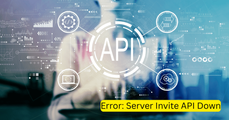 Error: Server Invite API Down