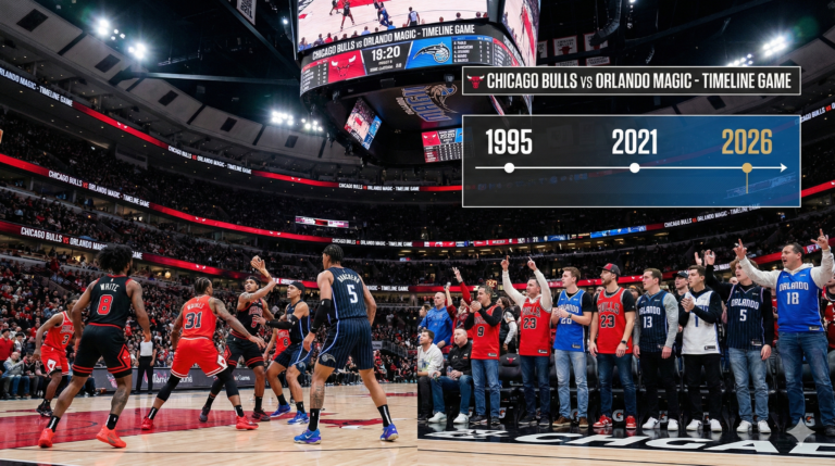 Chicago Bulls vs Orlando Magic Timeline