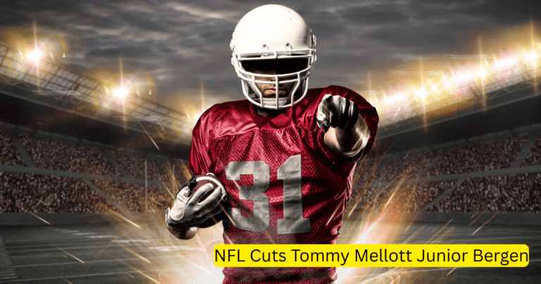 NFL Cuts Tommy Mellott Junior Bergen