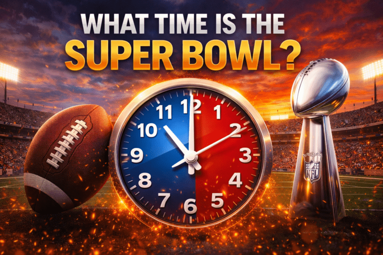 What Time Is The Super Bowl