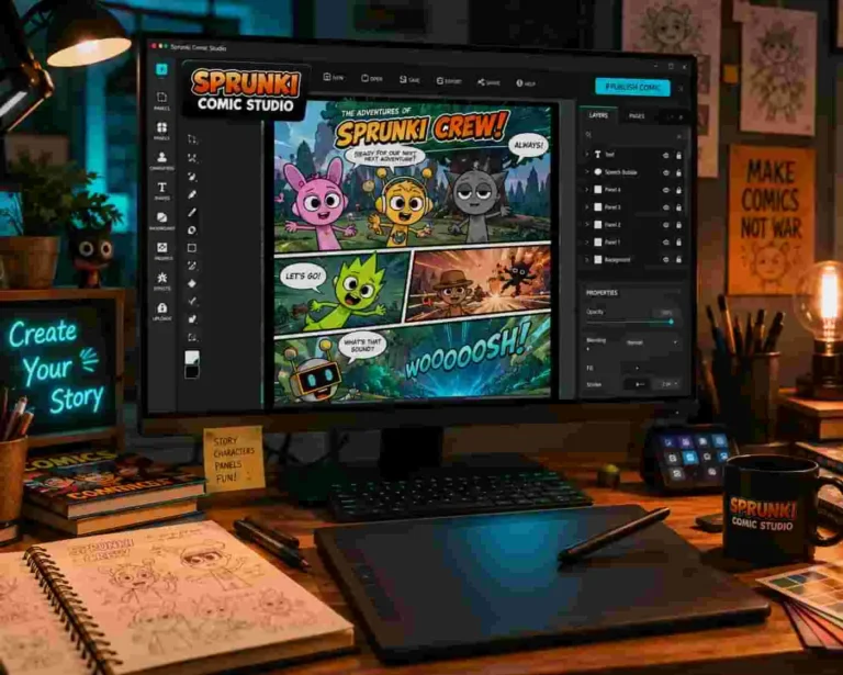 Sprunki Comic Studio