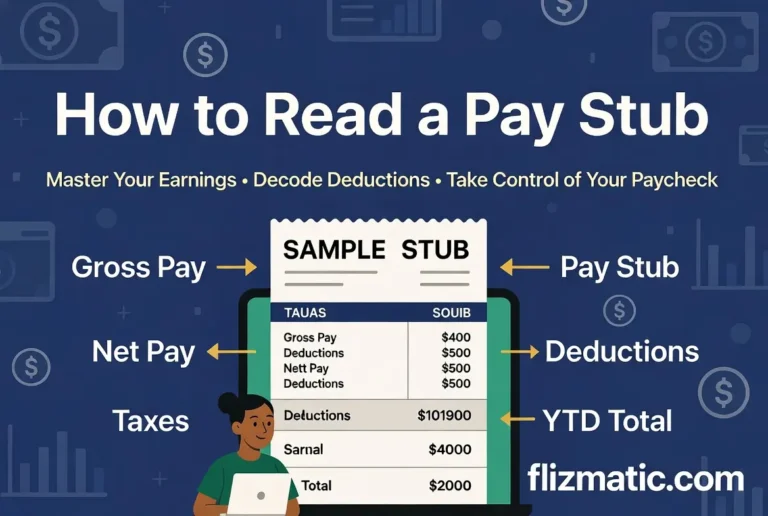 How to Read a Pay Stub