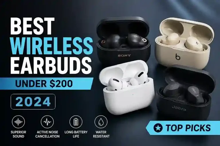 best wireless earbuds under 200 dollars 2024